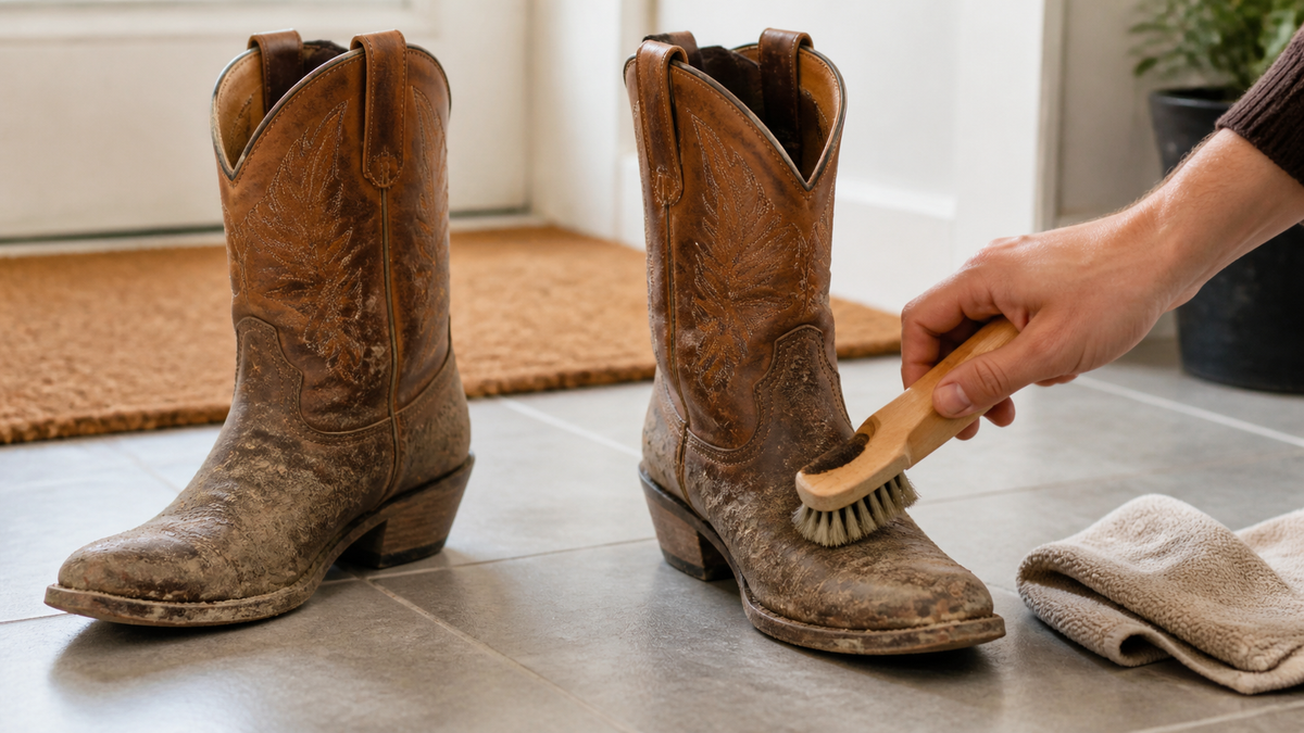 Comment nettoyer ses santiags après un festival