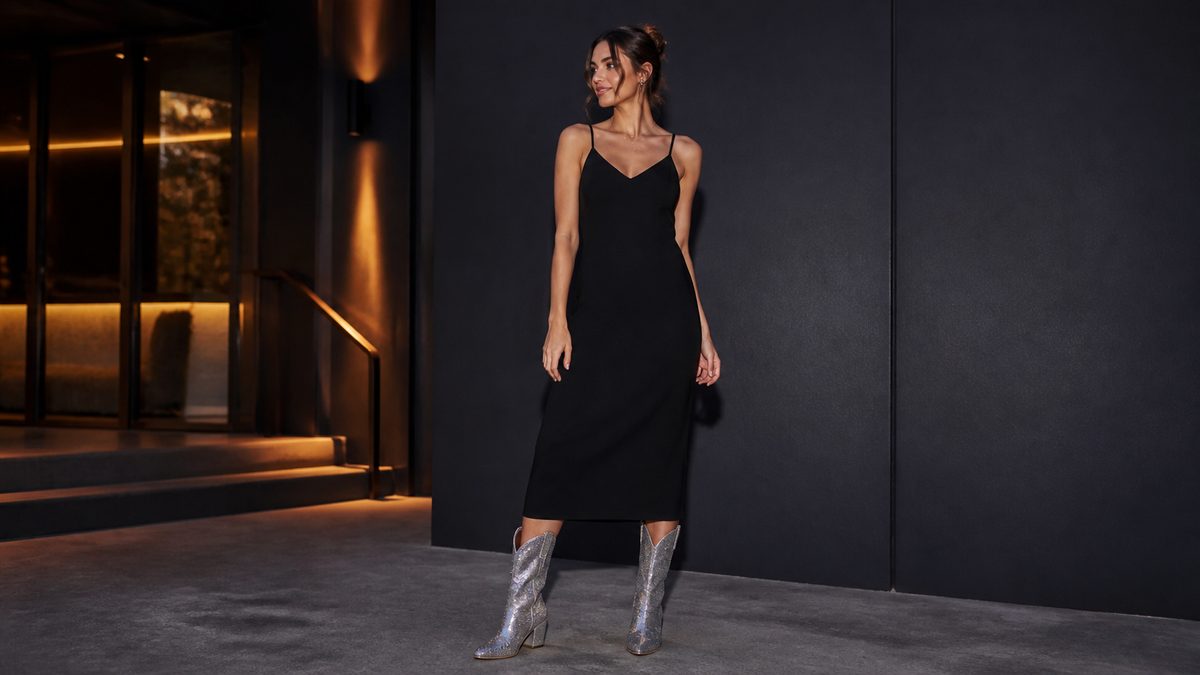 Santiag à paillettes : créer une tenue lumineuse et équilibrée
