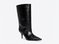 Botte haute noir Synthétique Femme - Talon aiguille
