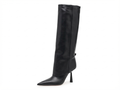Botte haute noir Synthétique Femme - Style cowboy
