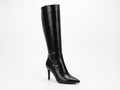 Botte haute noir Synthétique Femme - Talon fin