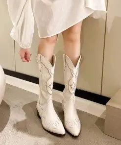 Santiag blanche